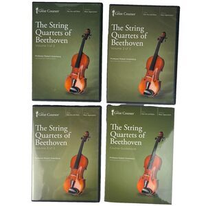 The Great Courses: The String Quartets of Beethoven 3 Vol 6 DVD w/ Course Guide